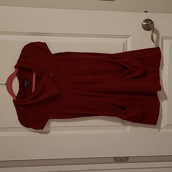 Papillon short sleeve red knit - Picture 1 of 5